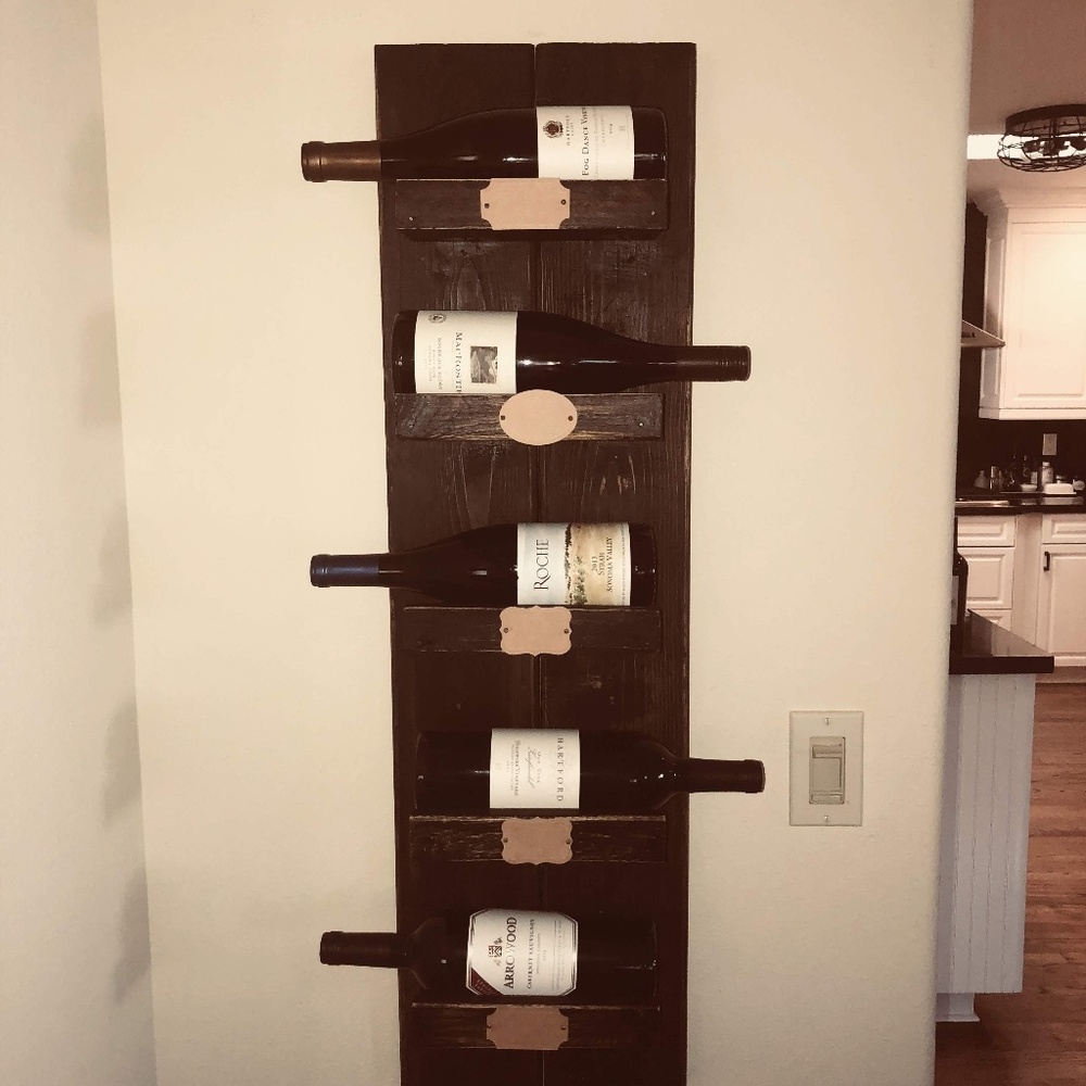 Wood Wine Rack - Picture 4 of 4